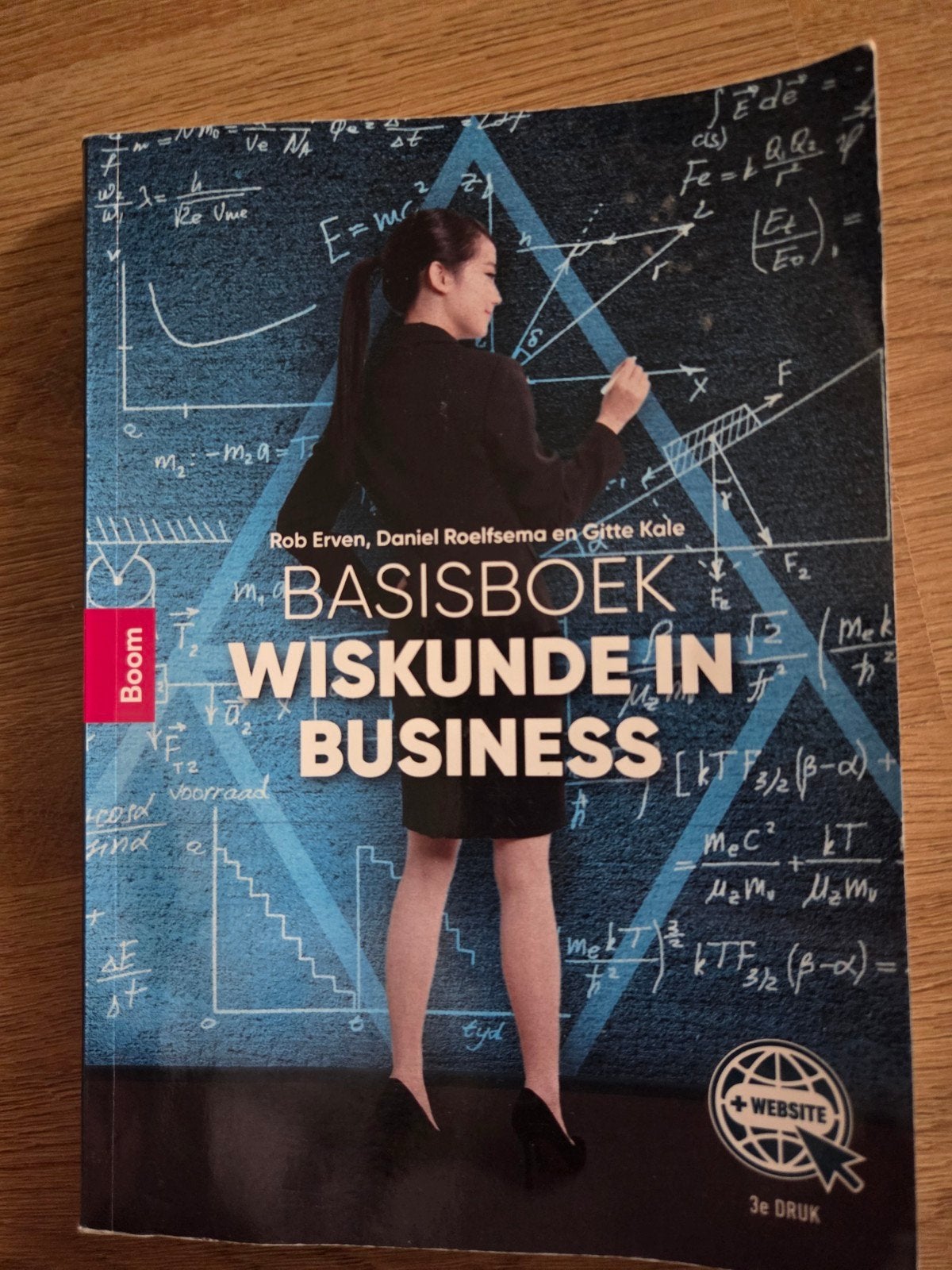 Basisboek Wiskunde in Business - 3e druk, Zo goed als nieuw, Rob Erven, Daniel Roelfsema, Gitte Kale, Beta, HBO