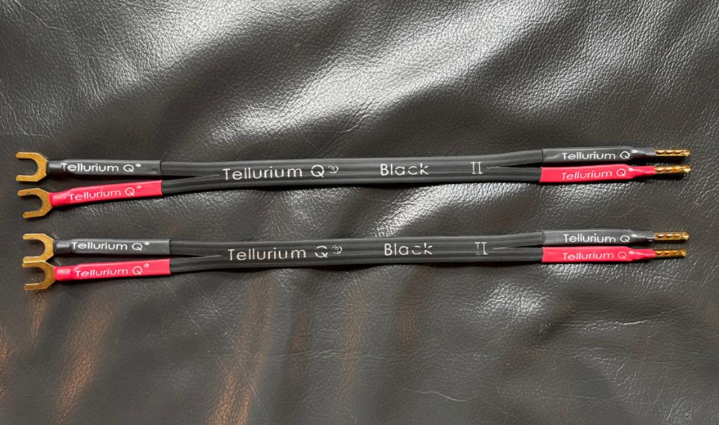 Tellurium Q Black II jumpers !, Ophalen of Verzenden, Zo goed als nieuw, Minder dan 2 meter, Luidsprekerkabel