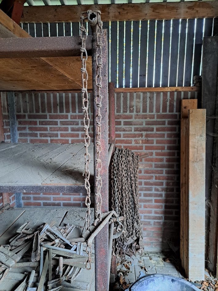 Houten steiger kettingen, Ophalen, Gebruikt, 250 mm of meer, Overige typen