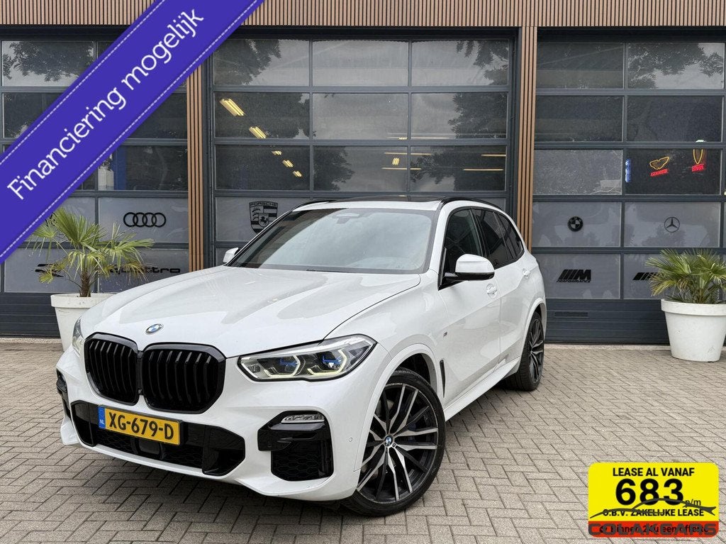 BMW X5 xDrive40i High|M-pakket|NAP|Pano|360|Trekh|Garantie!, Auto's, Automaat, Gebruikt, 7 stoelen, Bedrijf