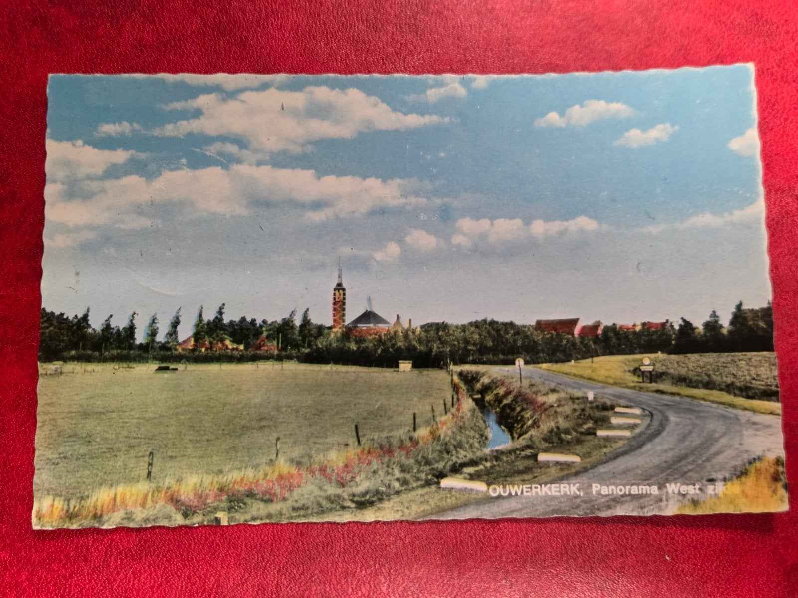 Ouwerkerk bij Zierikzee Panorama West Zijde, Ophalen of Verzenden, Zeeland