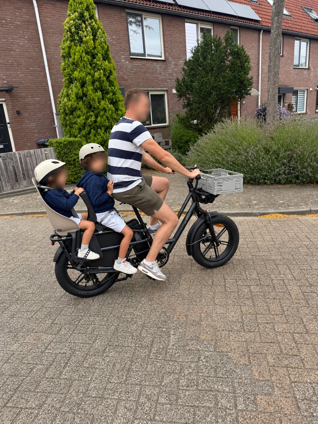 Elektrische longtail fiets zgan, Ophalen, Overige modellen, Zo goed als nieuw, Maximaal 25 km/u