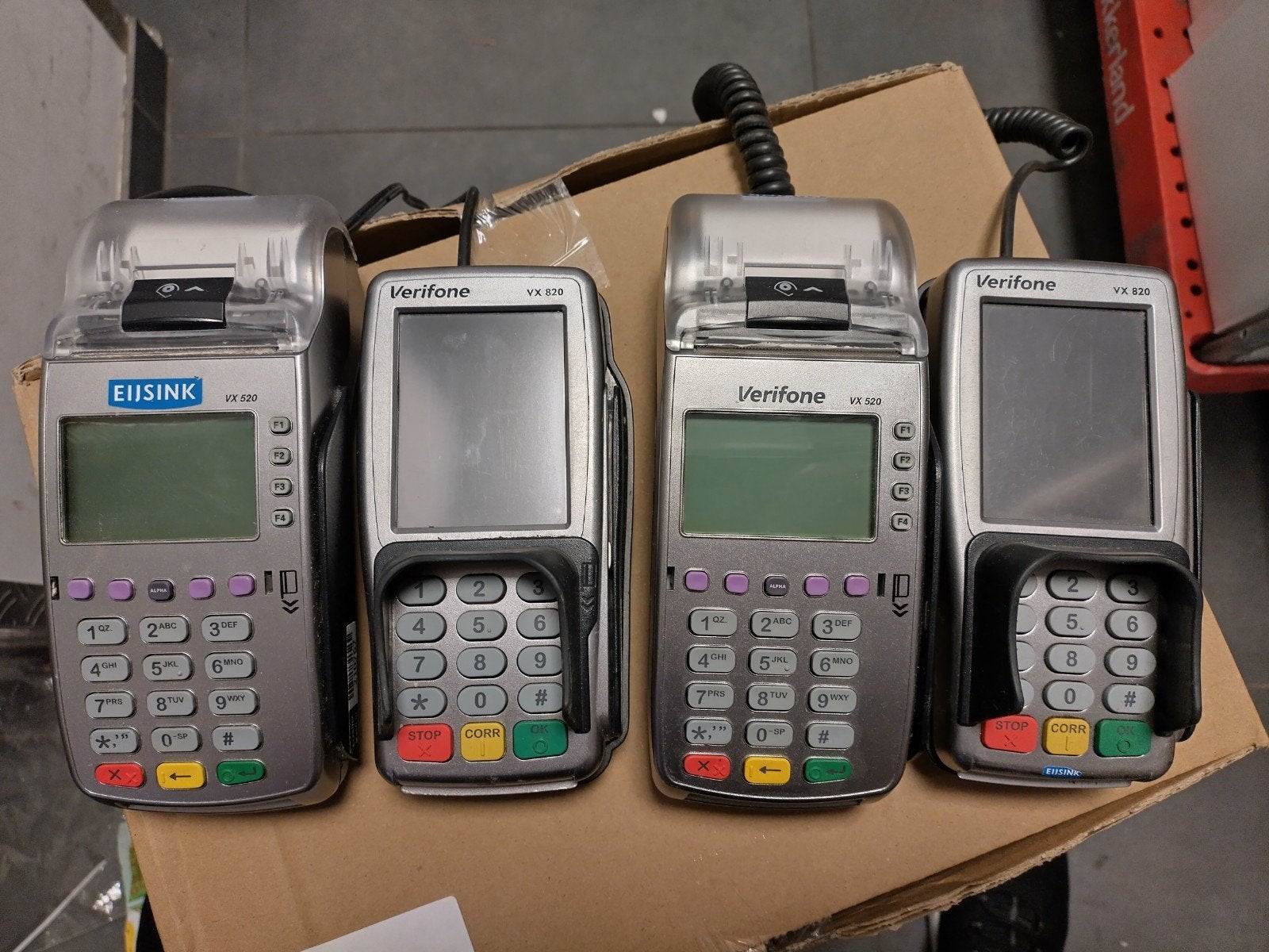 Verifone VX520 betaalterminal (2 sets), Ophalen of Verzenden, Overige typen