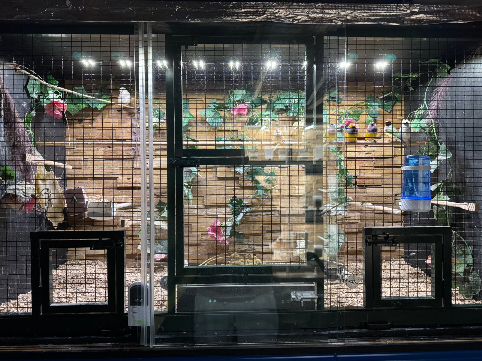 Super mooie grote vluchtkooi., Ophalen, Zo goed als nieuw, Aluminium, Vogelkooi