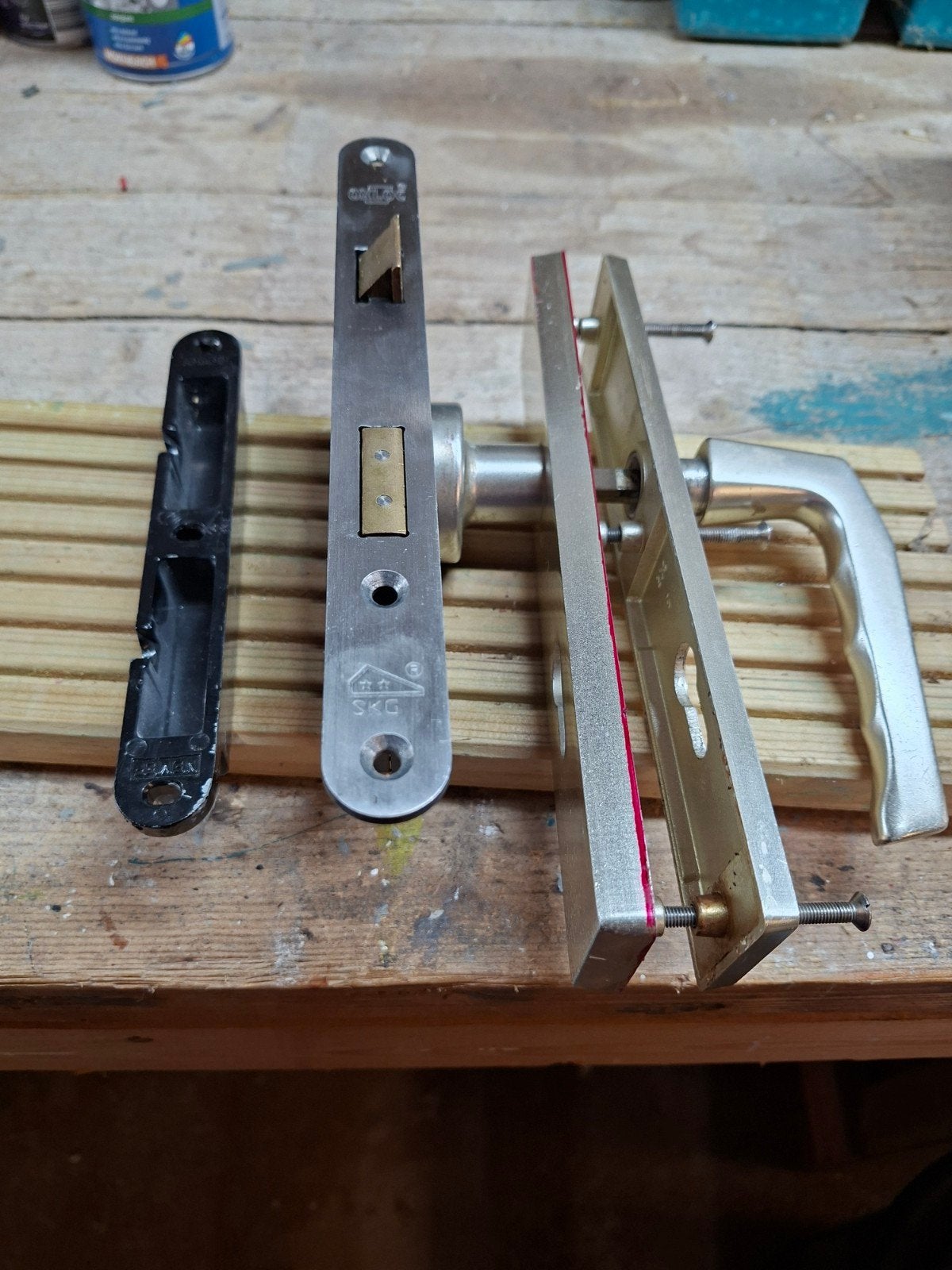 Veiligheids slot en beslag, Doe-het-zelf en Verbouw, Hang- en Sluitwerk, Ophalen of Verzenden, Slot