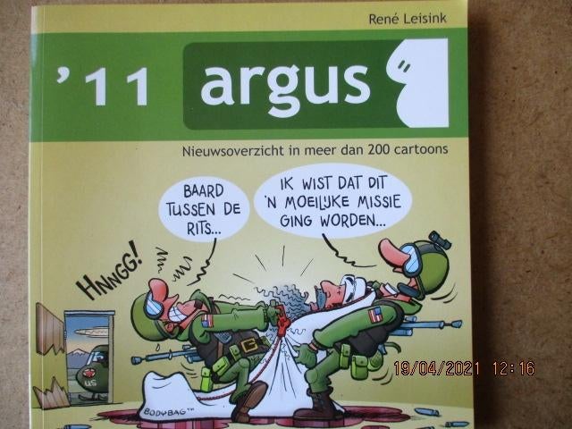 adv1551 argus 2011, Eén stripboek, Ophalen, Gelezen