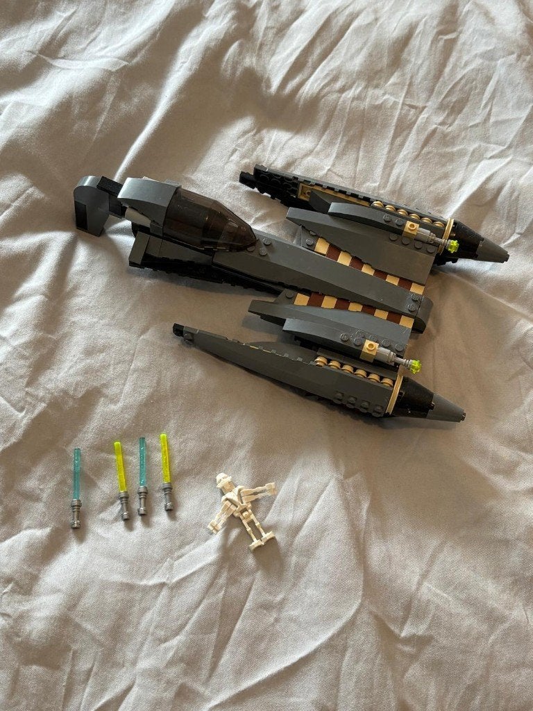 Lego Star Wars: General Grievous Starfighter 7656, Gebruikt, Star Wars, Lego, Ophalen of Verzenden