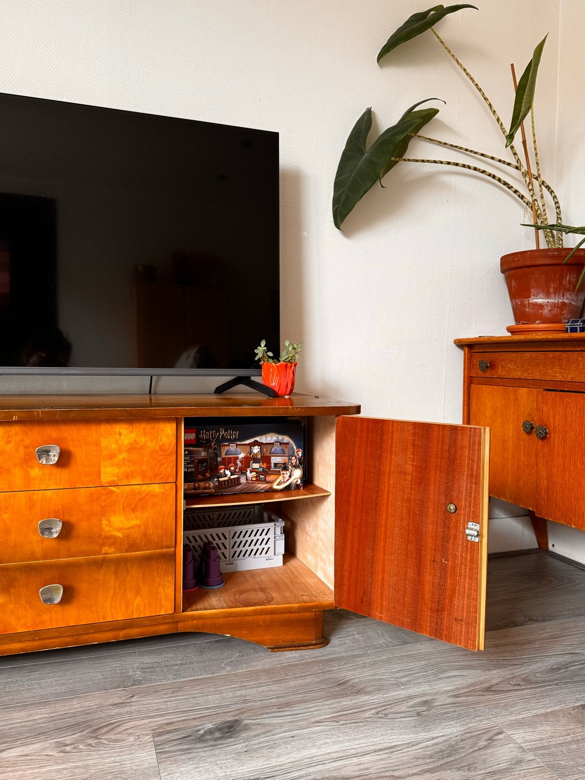 Vintage tv-meubel, Huis en Inrichting, Kasten | Dressoirs, Ophalen, Duits vintage, Gebruikt, 100 tot 150 cm