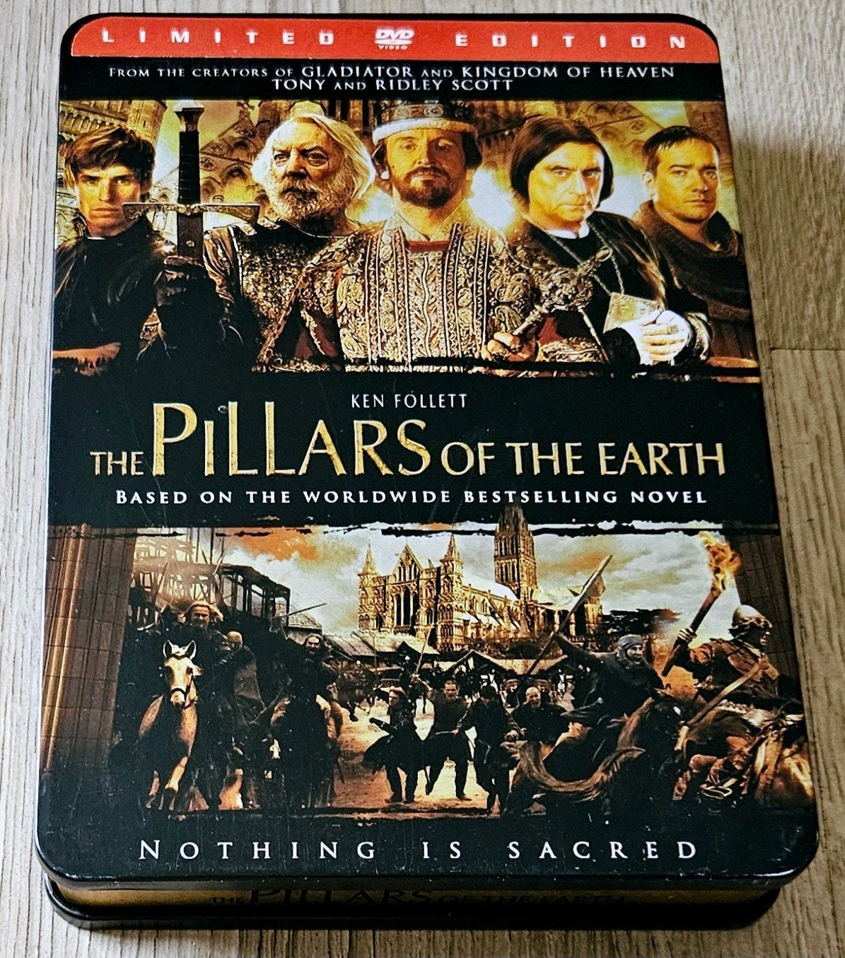 The Pillars of the Earth DVD - Limited Edition, Vanaf 16 jaar, Historisch of Kostuumdrama, Nederlands, Bonusmateriaal