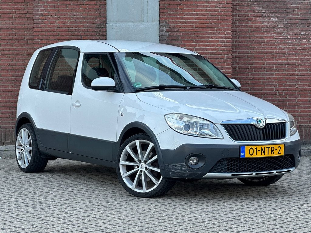 Skoda Roomster 1.2 TSI Ambition|AUTOMAAT|CLIMA|PDC, Auto's, Skoda, Euro 5, 450 kg, 4 cilinders, Roomster