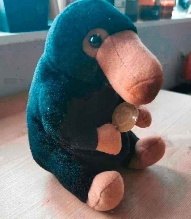Teddy de Delfstoffer / Niffler knuffel Fantastic Beasts, Ophalen of Verzenden, Overige typen