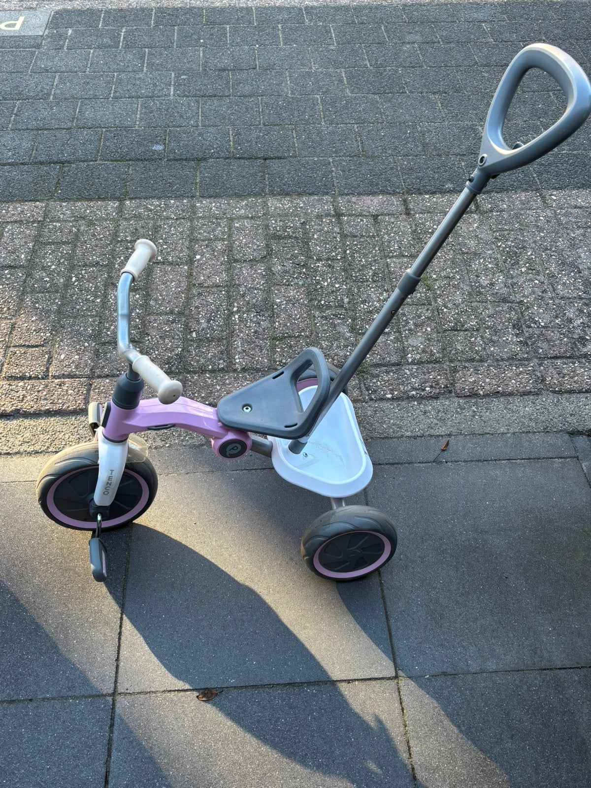 Tenco driewieler, Ophalen, Zo goed als nieuw, Duwstang