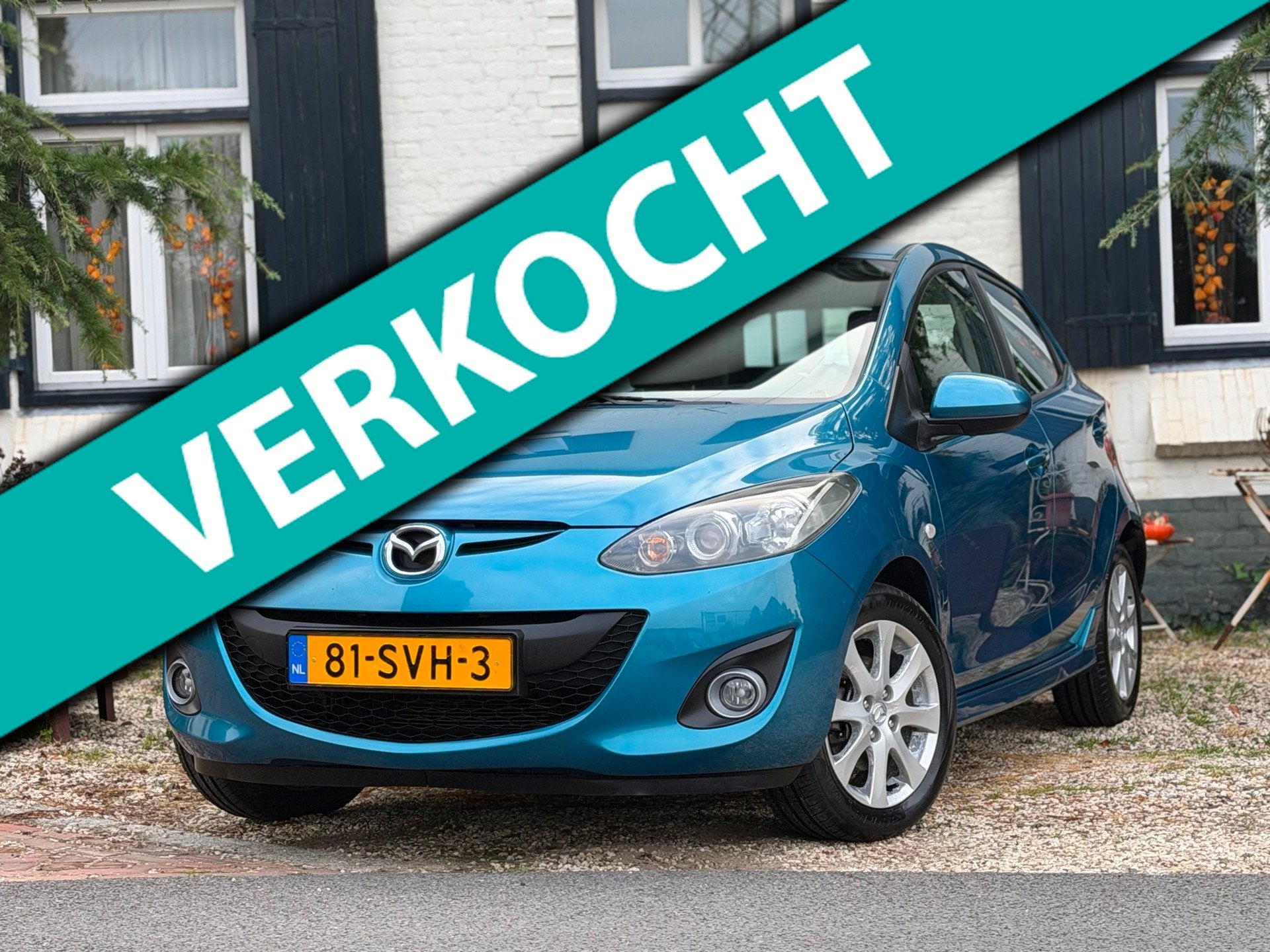 Mazda 2 1.3 BIFUEL GT-M Line|Stoelverwarming|Clima|, Auto's, Voorwielaandrijving, Euro 5, Zwart, 4 cilinders