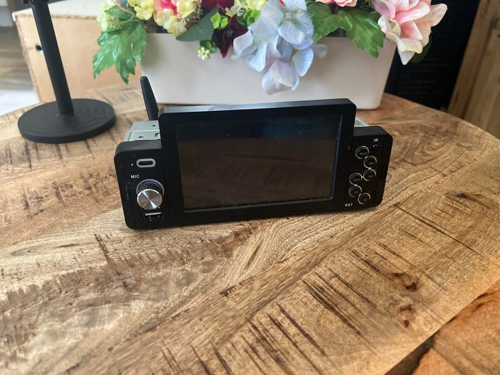 Plug & Play 1 DIN Autoradio met Scherm, Auto diversen, Autoradio's, Gebruikt, Ophalen of Verzenden