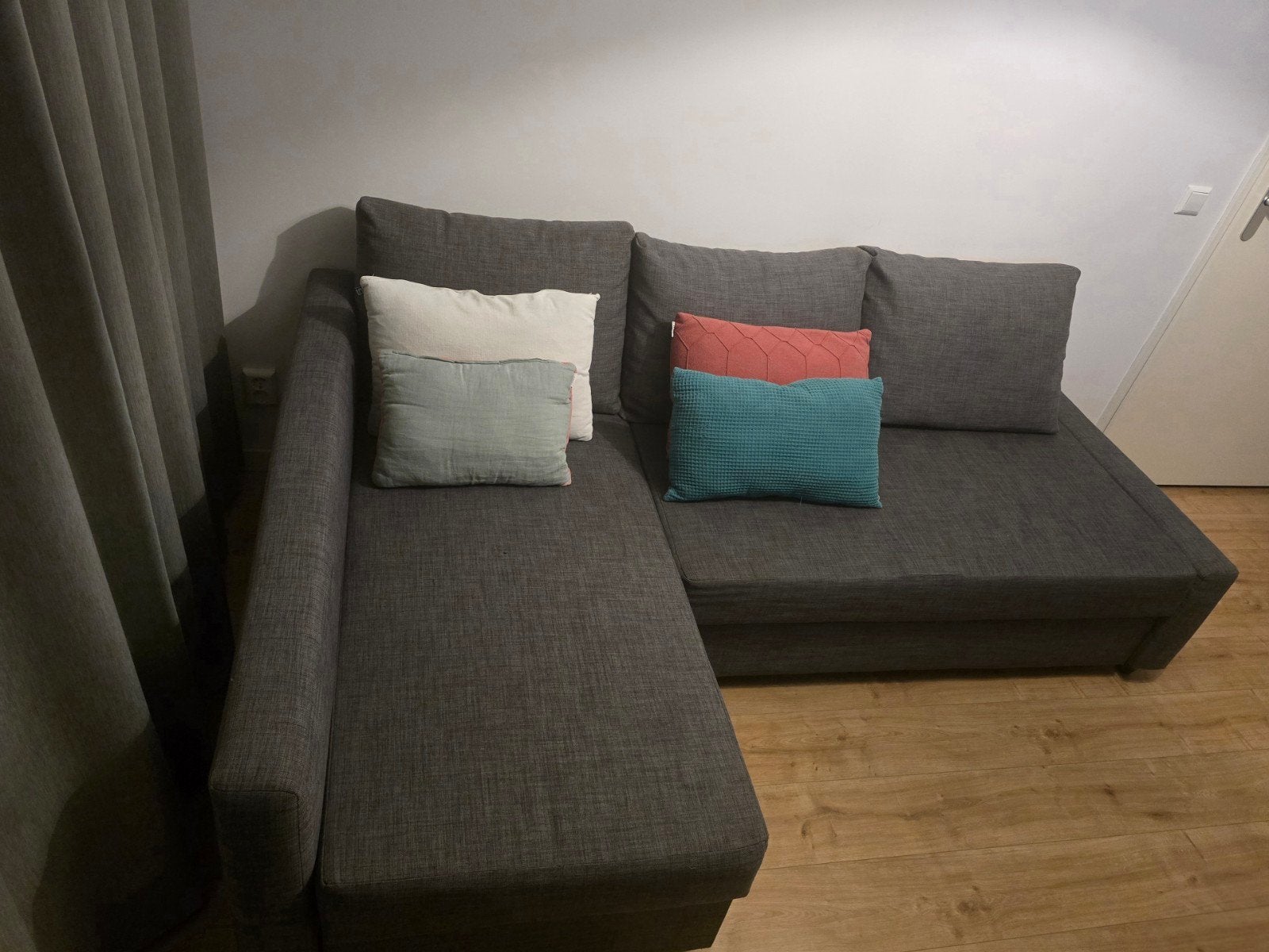 IKEA slaapbank met opbergruimte, evt. inclusief topper, Ophalen, Gebruikt, Tweepersoons, Overige maten