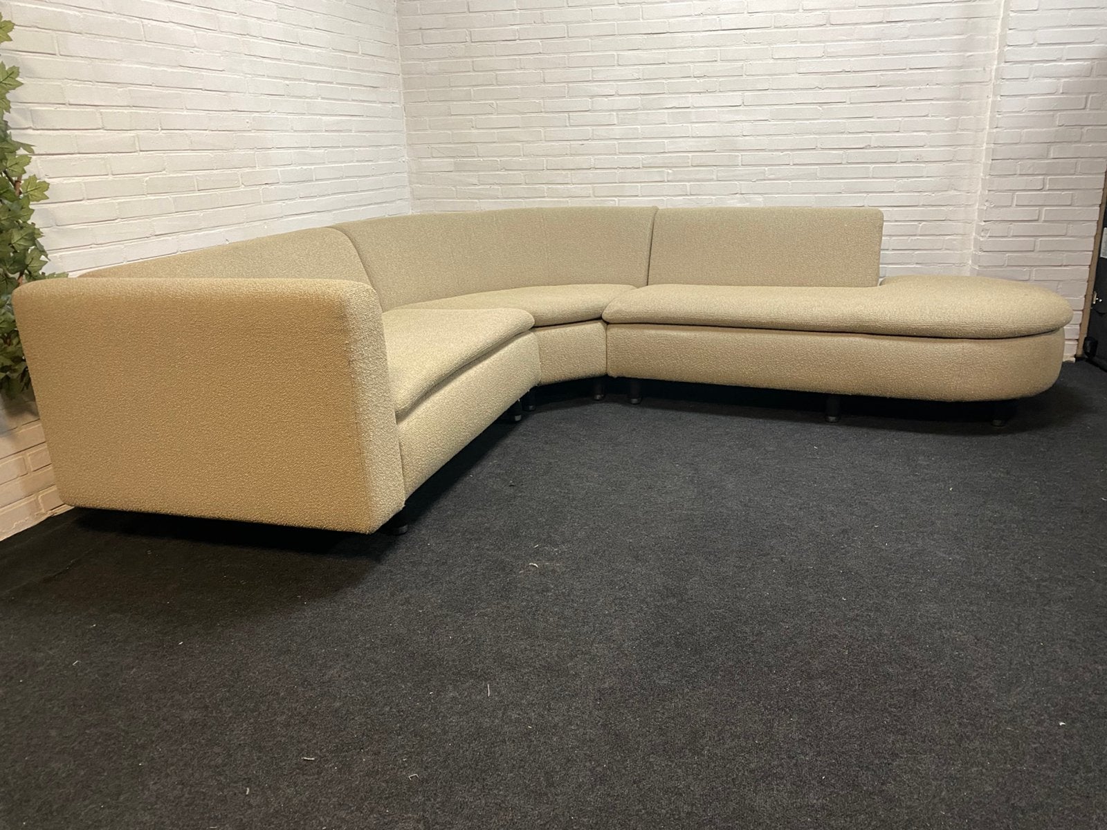 Gelderland hoekbank - boucle - vintage, Ophalen of Verzenden, Gebruikt