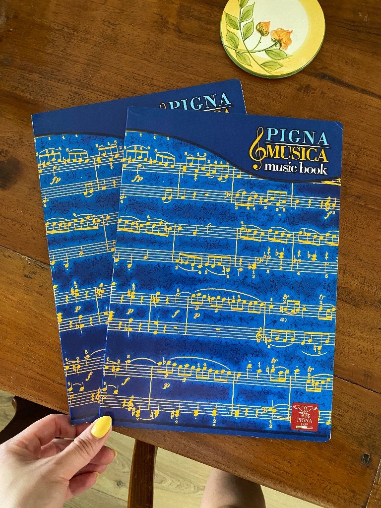A4 notenbalk schriften, Ophalen of Verzenden, Nieuw