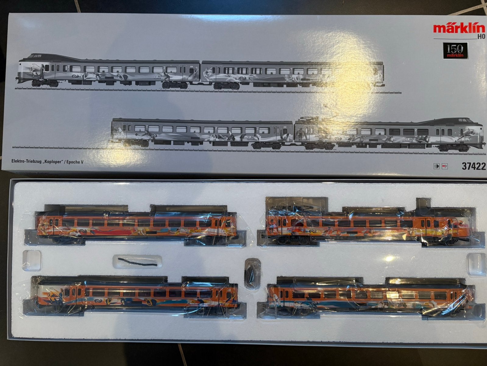 Marklin 37422 NS koploper olympische spelen, Wisselstroom, Locomotief, Nieuw, Ophalen of Verzenden