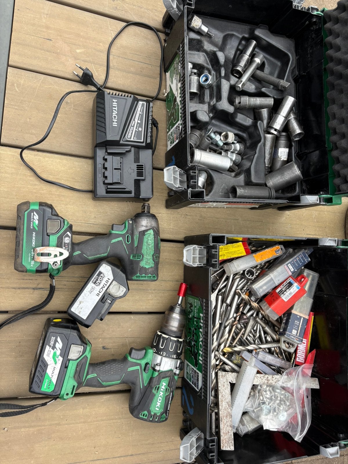 Hitachi/Hikoki boormachines/slagmoer, Ophalen, Gebruikt, Boormachine