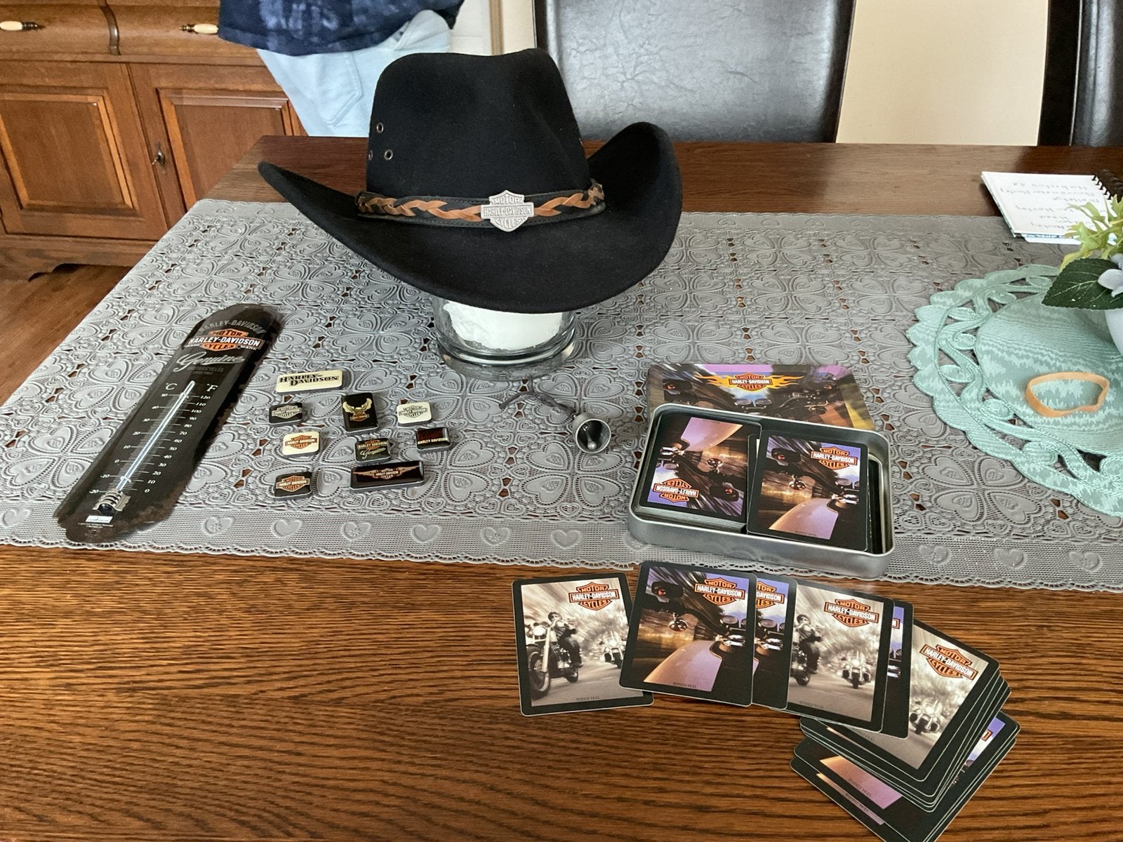 Leuke verzamelwaardige Harley Davidson objecten., Verzenden