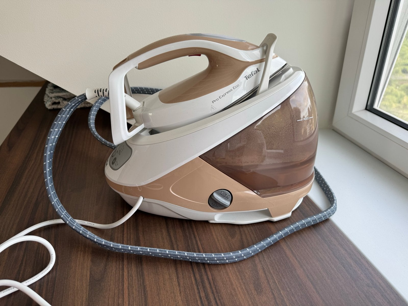 Tefal Pro Express Eco Stoomgenerator Strijkijzer, Ophalen of Verzenden, Zo goed als nieuw, Strijkijzer met snoer