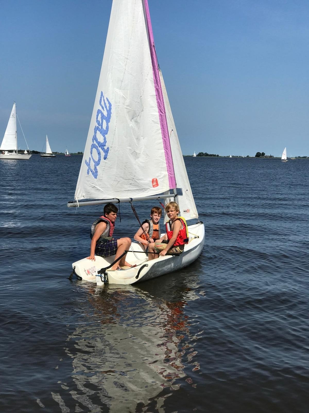 Topaz zeilboot - Ideaal voor beginners en jeugd, Ophalen, Gebruikt, Topaz, Polyethyleen