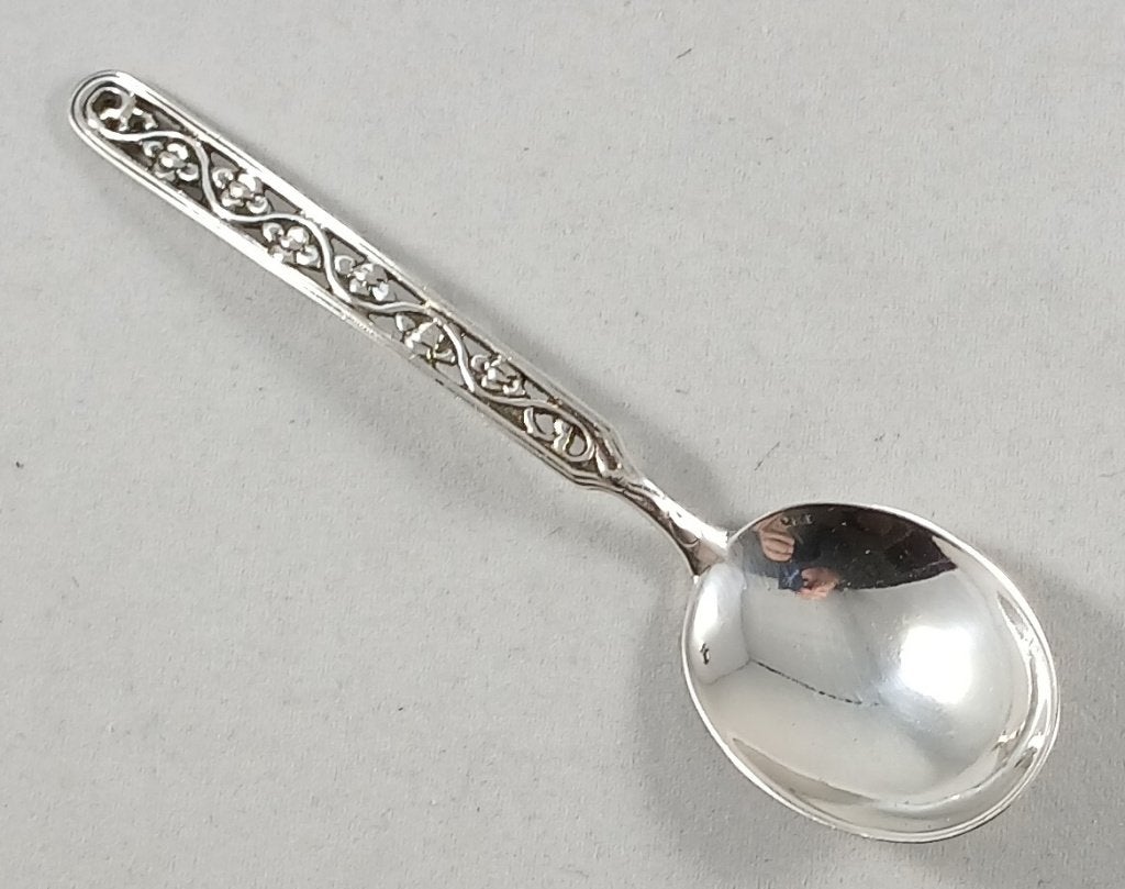 Korte zilveren suikerschep antiek 835 zilver, Ophalen of Verzenden, Zilver