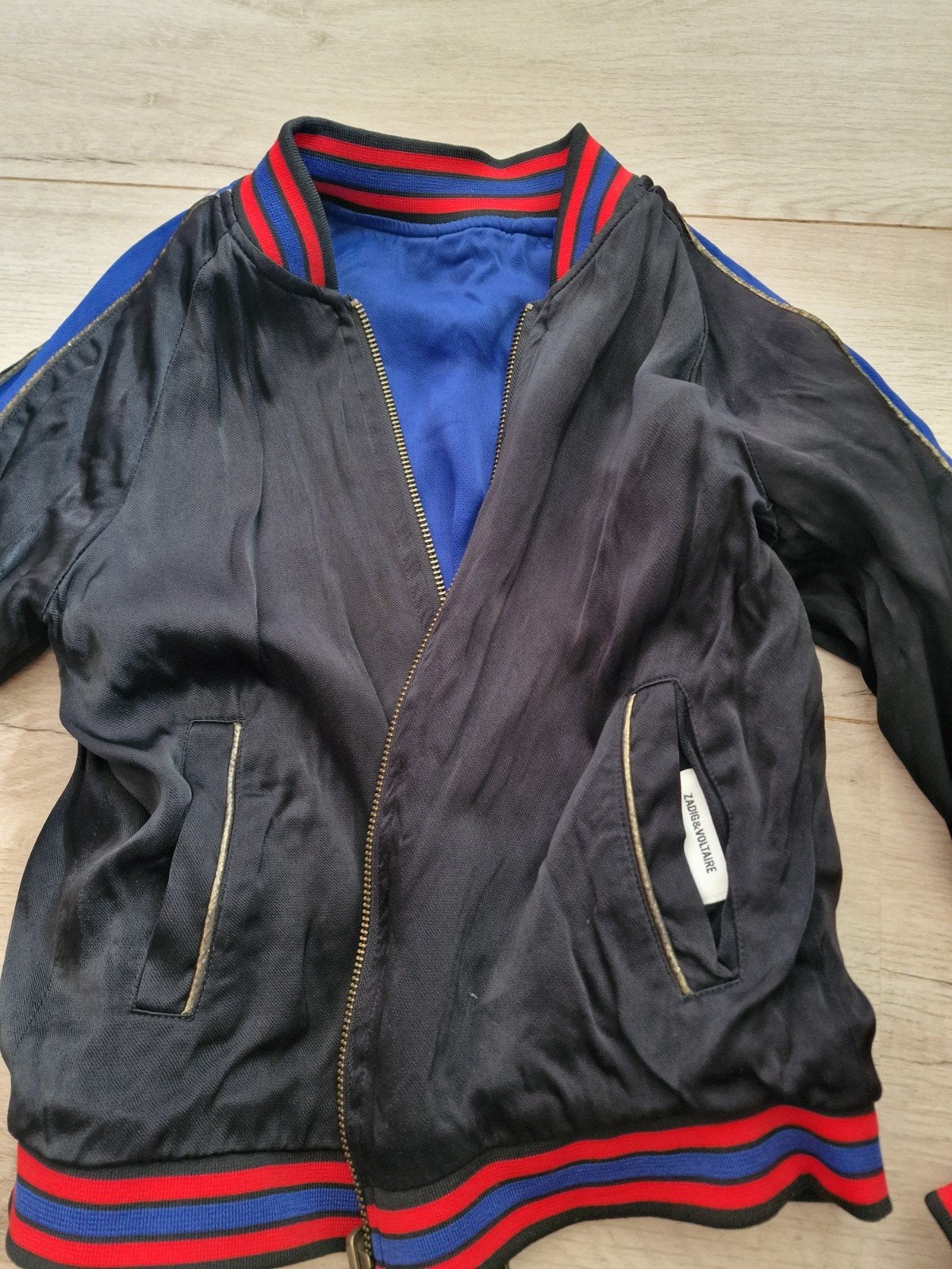 Zadig & Voltaire omkeerbaar bomberjack, Ophalen of Verzenden, Zo goed als nieuw, Zadig &Voltaire, Meisje