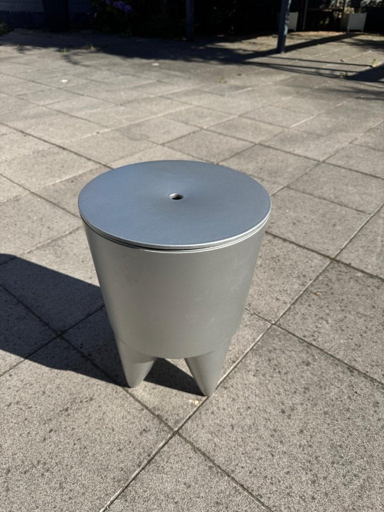 Design party coolbox kruk met uitsparingen voor flessen, Ophalen of Verzenden, Zo goed als nieuw, Koelbox, Koelelement