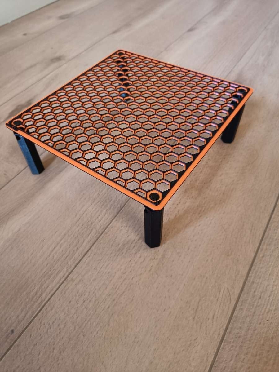 Ultra orange honey comb frag racks / stekkenrekken (PETG), Ophalen