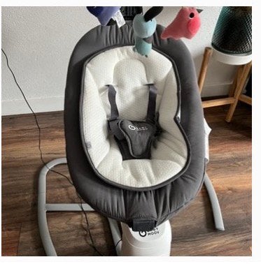 Baby swing, Ophalen, Zo goed als nieuw