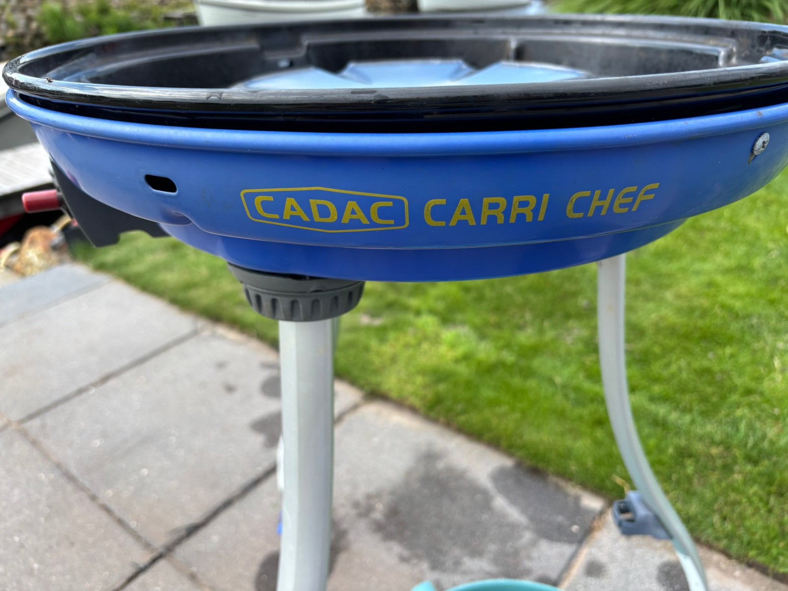 Skottelbraai Cadac Carri Chef, Ophalen, Gebruikt