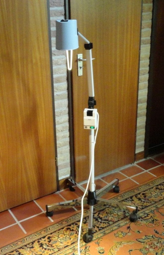 Waldmann HX 55 medische onderzoekslamp op rolstatief, Ophalen, Zo goed als nieuw