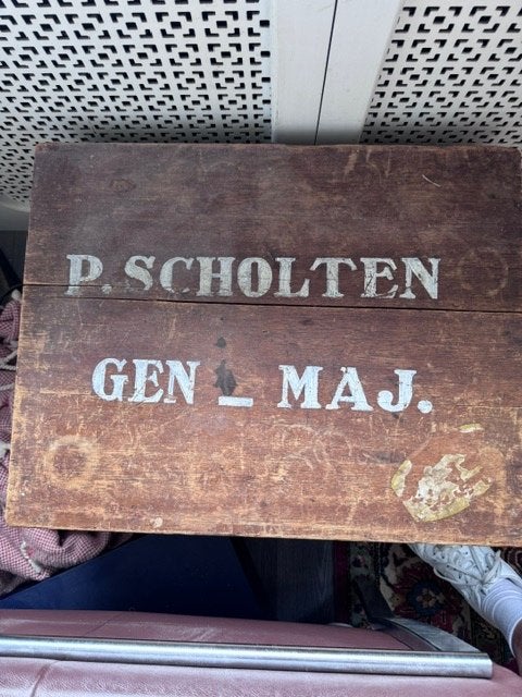 oude kist, Ophalen, Minder dan 50 cm, Gebruikt, 50 tot 100 cm