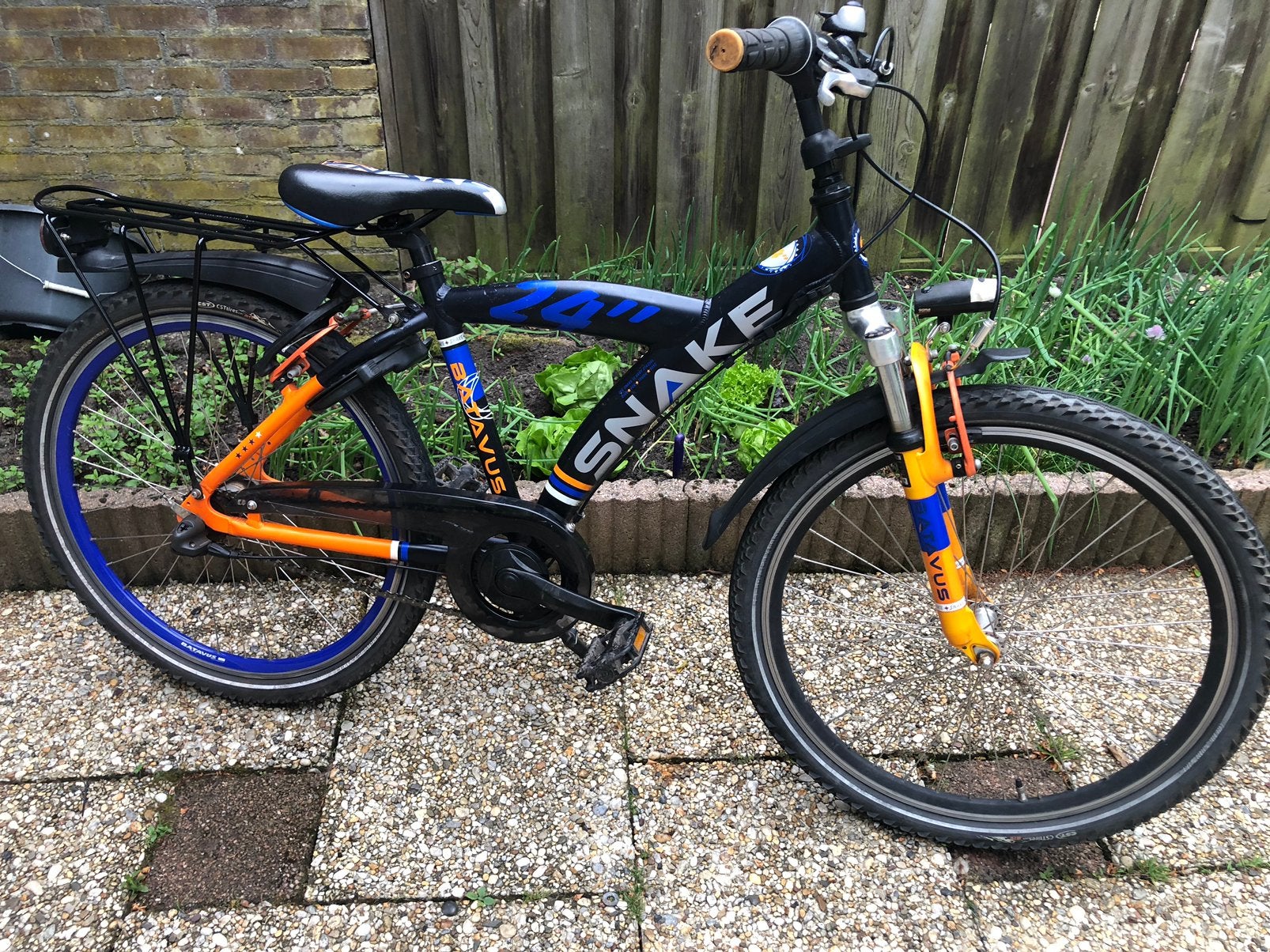Batavus snake 24 inch, Fietsen en Brommers, Fietsen | Jongens, Ophalen of Verzenden, Zo goed als nieuw, 24 inch, Versnellingen