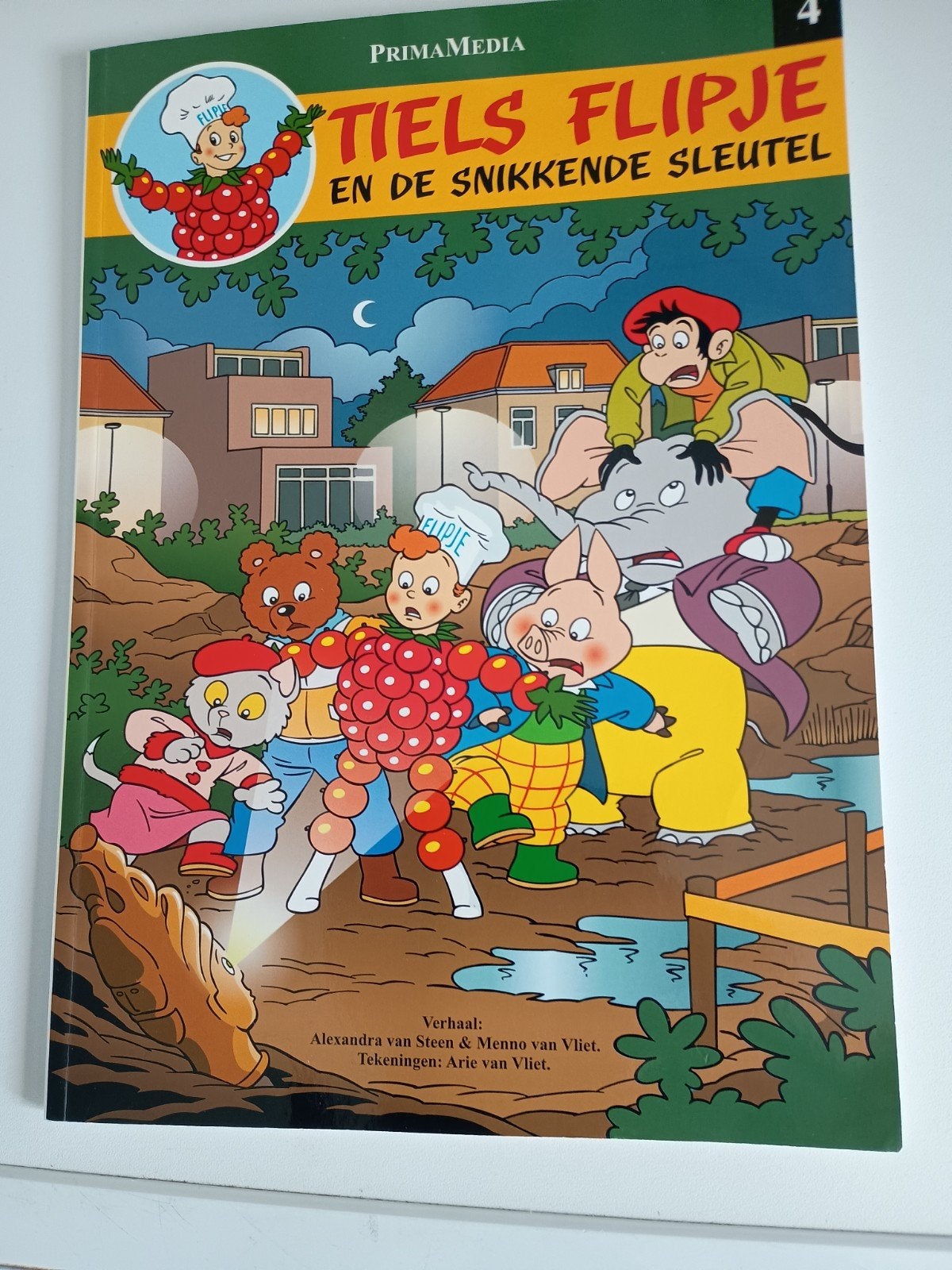 Tiels Flipje en de Snikkende Sleutel - Nieuw, Ophalen of Verzenden, Nieuw, Alexandra van Steen & Menno van Vliet, Fictie algemeen