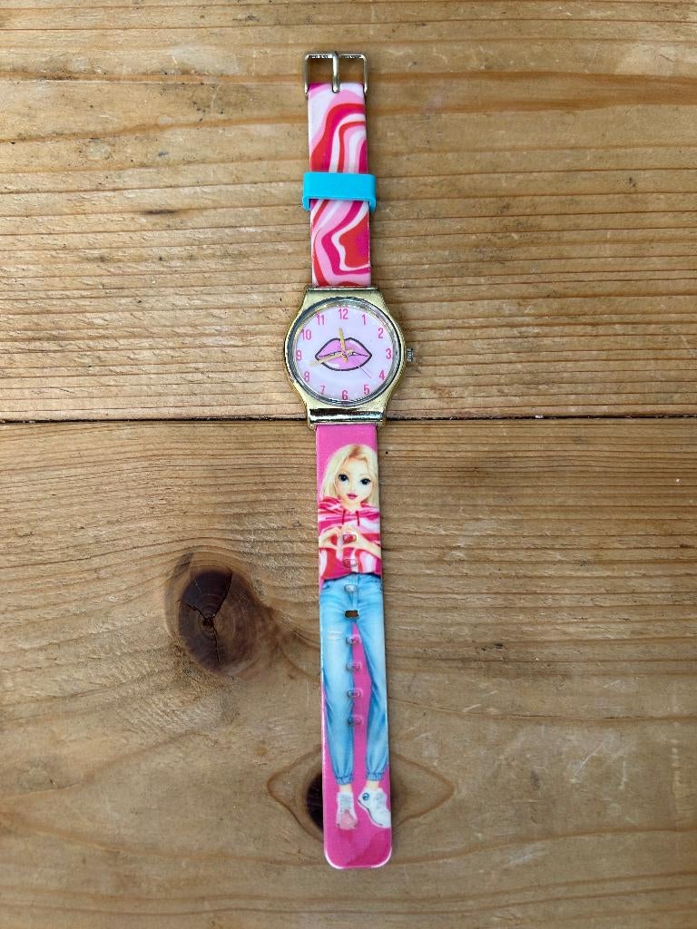 Topmodel horloge, Sieraden, Tassen en Uiterlijk, Horloges | Kinderen, Zo goed als nieuw, Jongen of Meisje, Roze, Ophalen