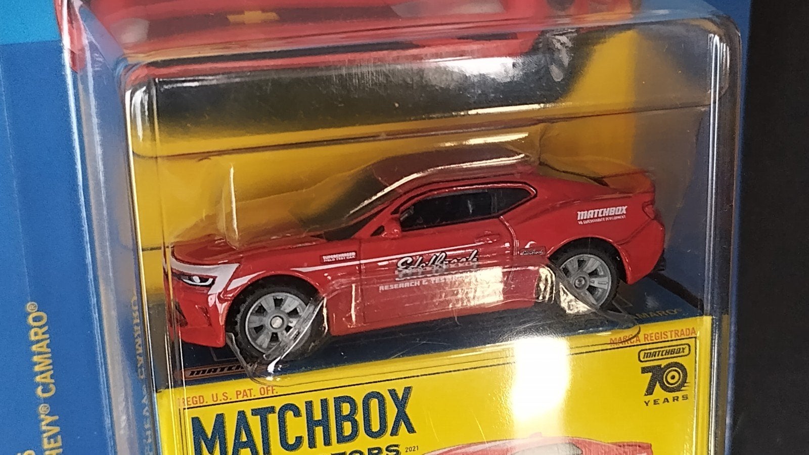 Chevrolet Camaro Edelbrock 1:64 Matchbox Pol, Auto, Verzenden, Nieuw, M