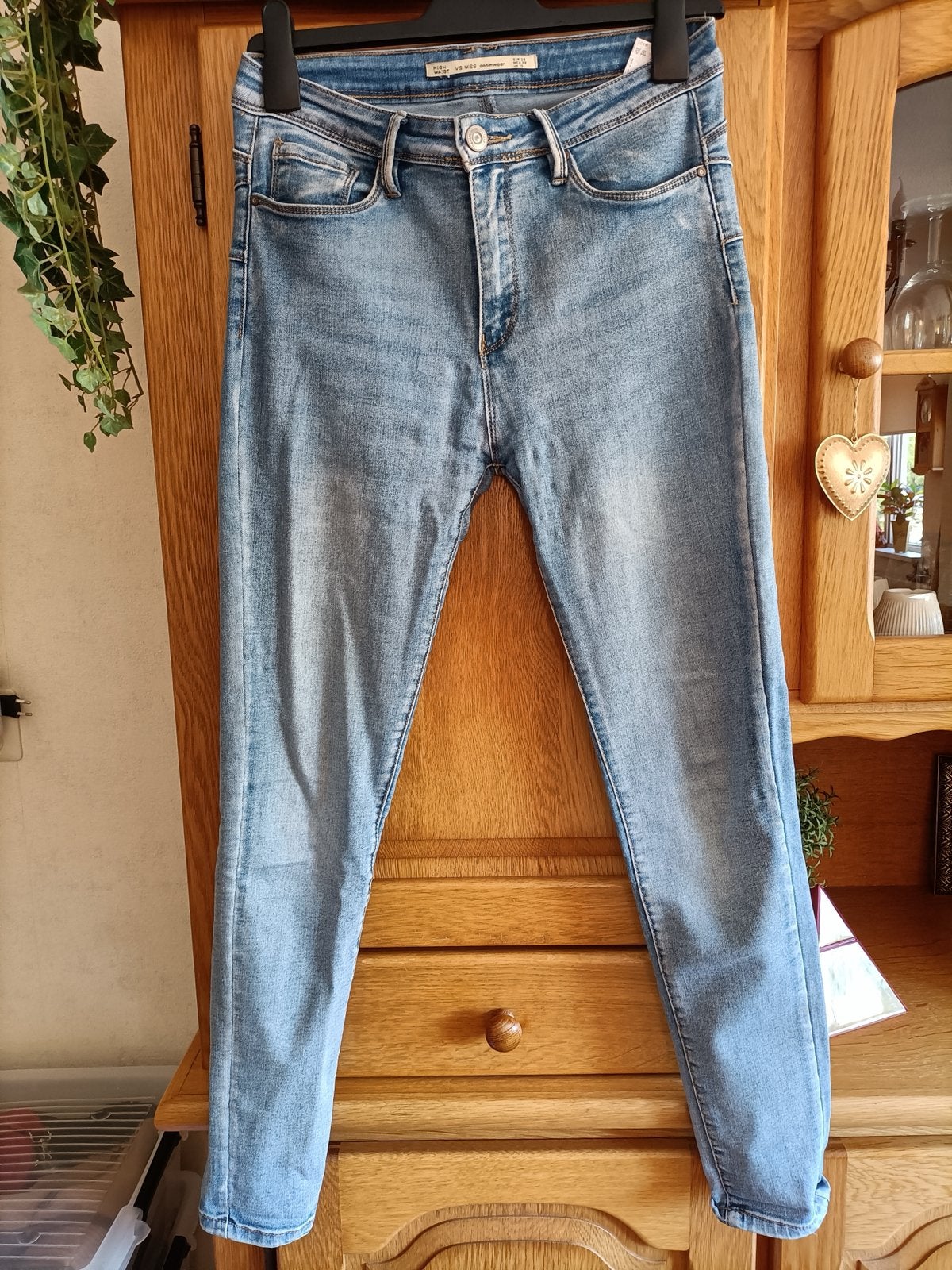 Jeans van VS Miss - Maat 38, Ophalen of Verzenden, Gedragen, Blauw, W30 - W32 (confectie 38/40)