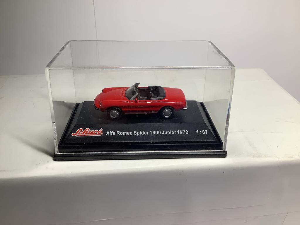 Schuco Alfa Romeo Spider 1300 Junior 1972 - 1:87, Ophalen of Verzenden, Nieuw, Auto, Schuco