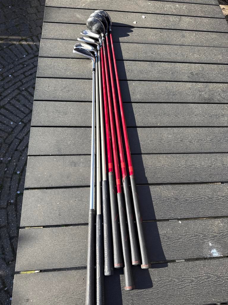 Golfclubset - Diverse clubs voor de beginnende golfer, Sport en Fitness, Golf, Ophalen, Gebruikt, Set