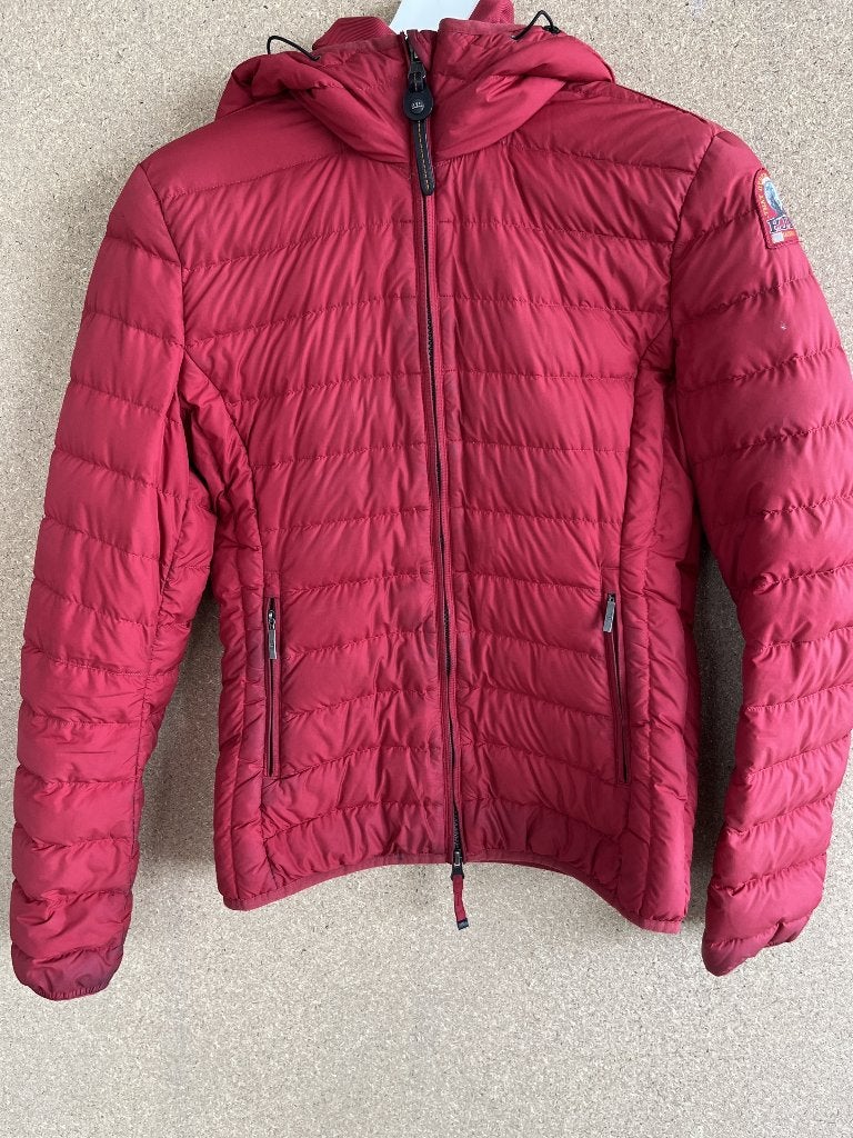 Parajumpers Juliet dames donsjas rood maat S, Verzenden, Parajumpers, Zo goed als nieuw, Maat 36 (S)