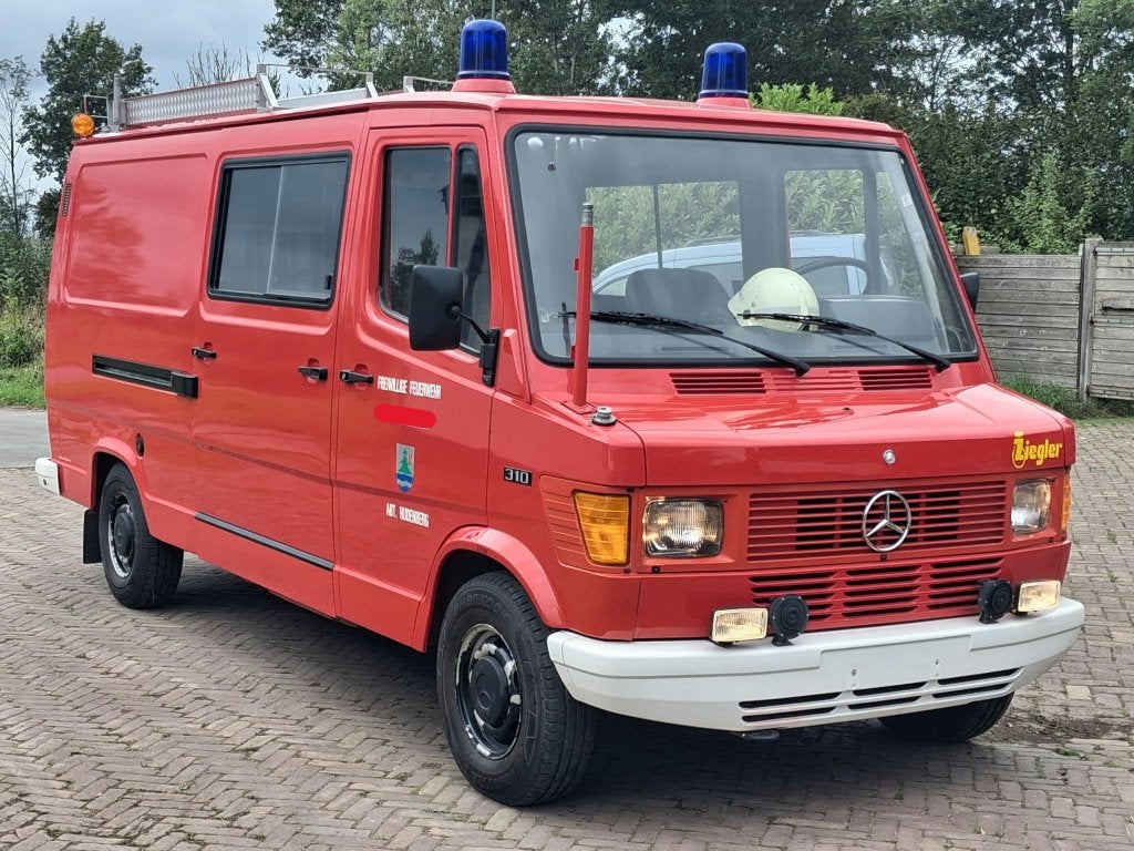 mercedes bus BELASTINGVRIJ camper OLDTIMER benzine BRANDWEER, foto 6