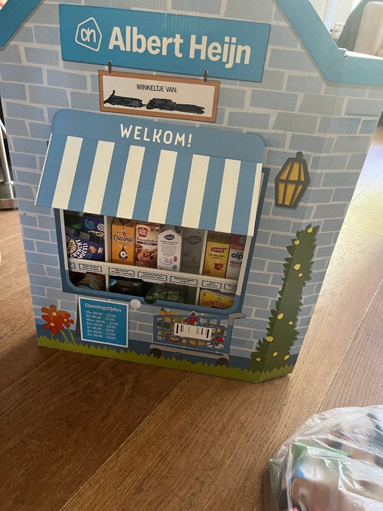 Albert Heijn winkeltje, zeer compleet, Albert Heijn, Ophalen