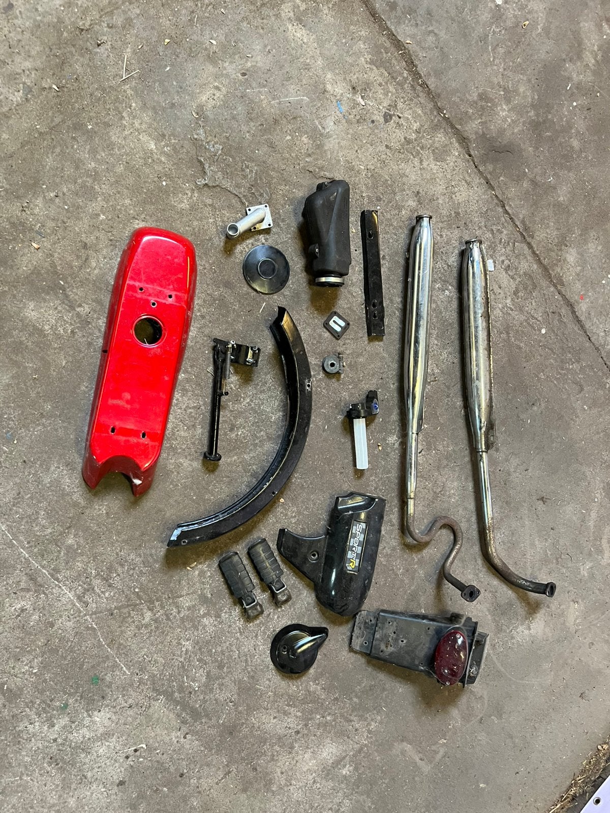 Tomos onderdelen, Fietsen en Brommers, Ophalen, Gebruikt, Standard