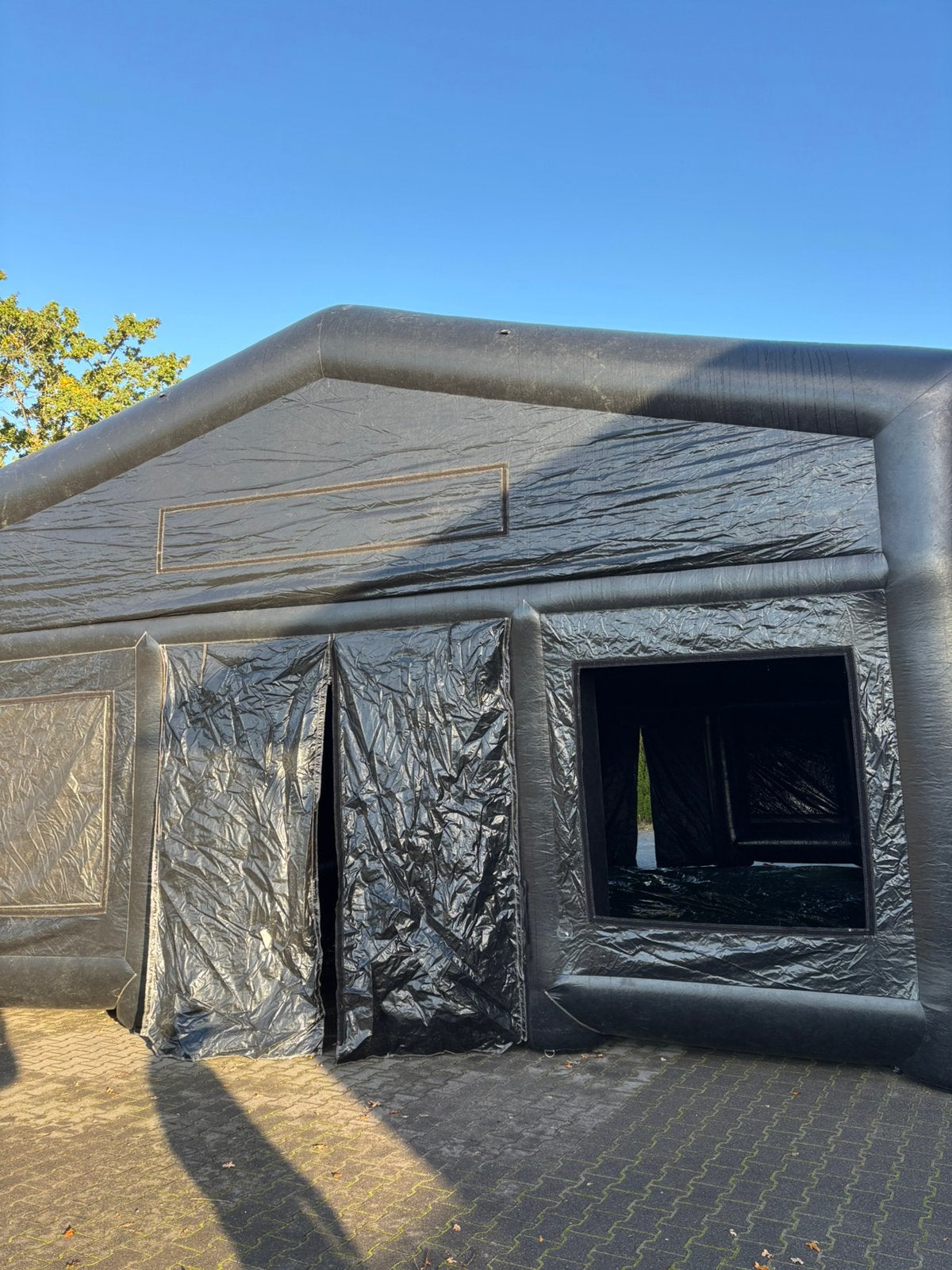 Opblaasbare feesttent/ partytent te koop 12x8, Ophalen of Verzenden, Gebruikt