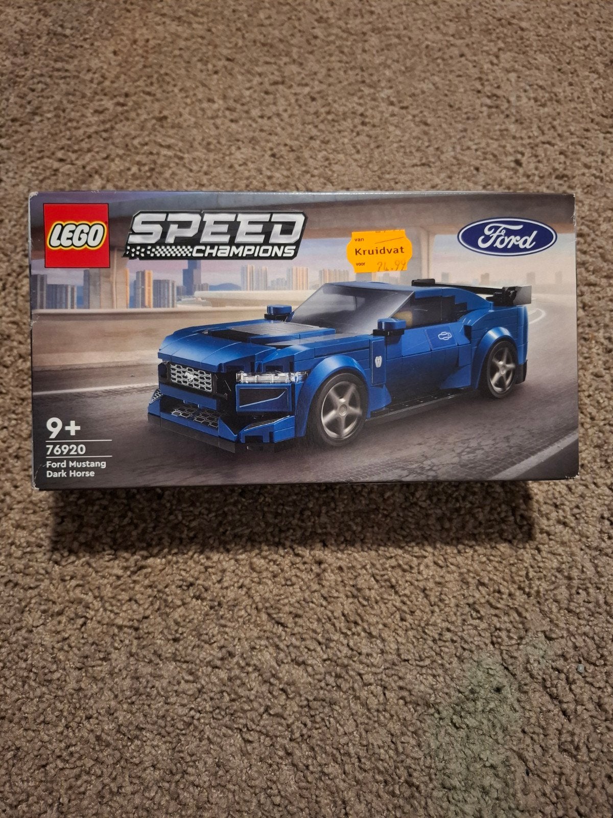 Lego speed champion NIEUW 76920 ford mustang dark horse, Overige merken, Auto, Groter dan 1:32, Nieuw