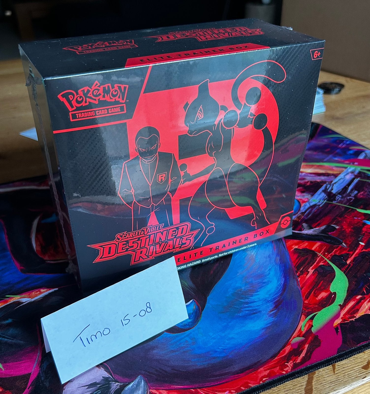 Pokemon Destined Rivals Elite Trainer Box Sealed, Hobby en Vrije tijd, Verzamelkaartspellen | Pokémon, Ophalen of Verzenden, Zo goed als nieuw