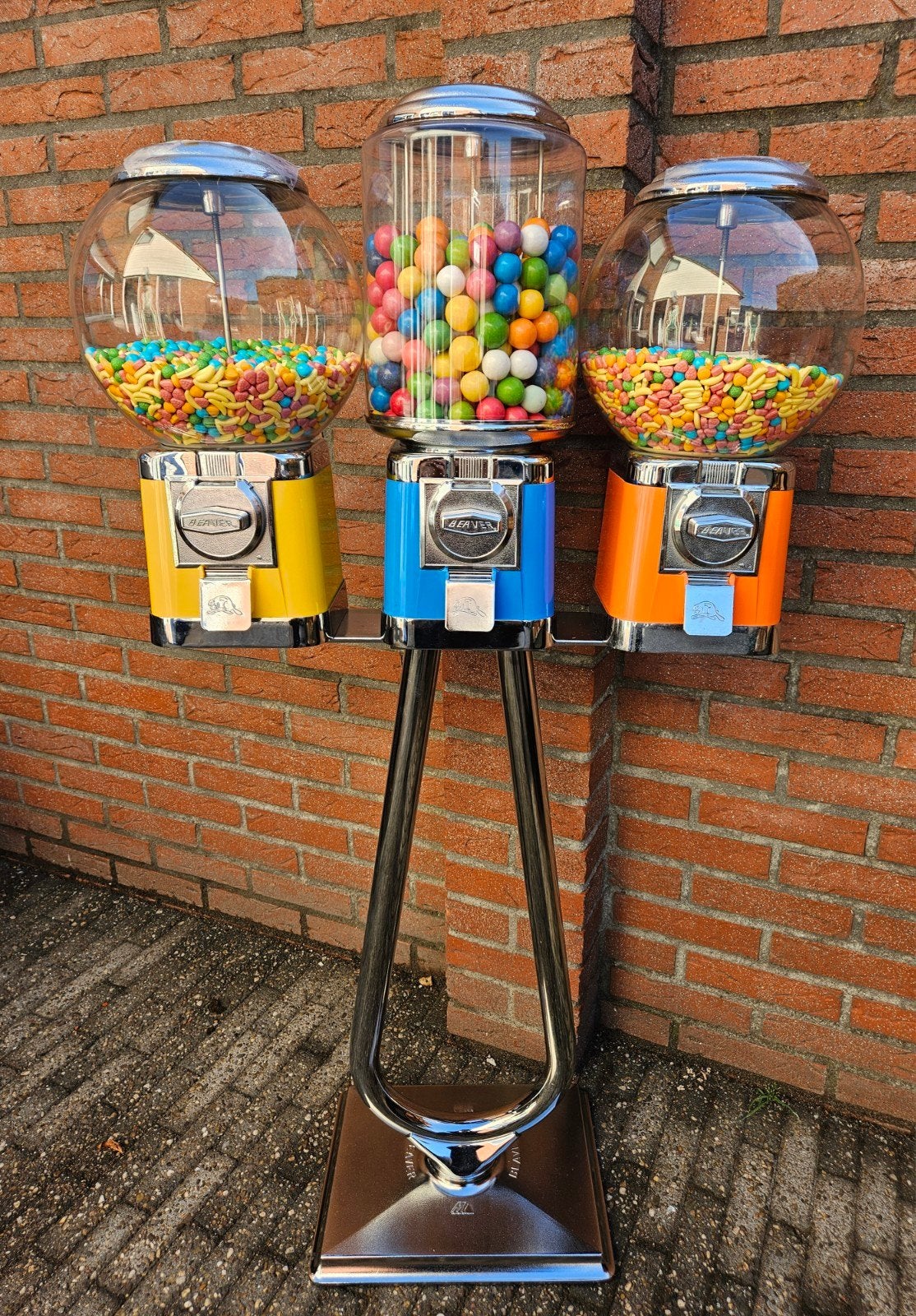 FIFTIES SIXTIES BEAVER SNOEPJES / KAUWGOMBALLEN AUTOMATEN, Ophalen, Zo goed als nieuw