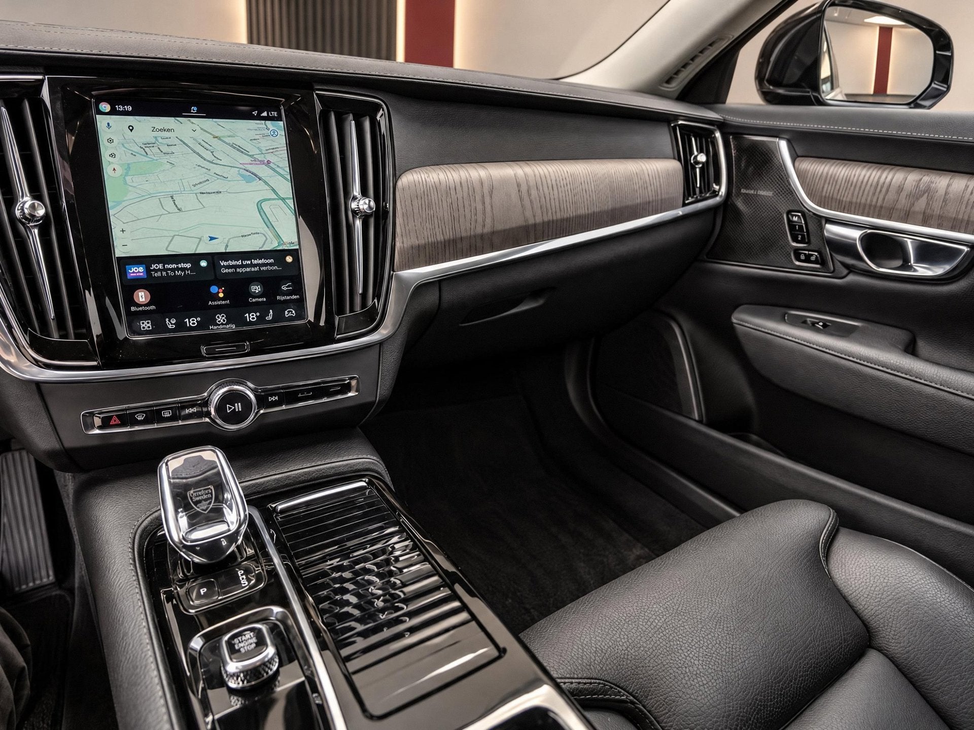 Volvo V90 2.0 T6 AWD Inscription | H/K Sound | Memory | Carp, Dealer onderhouden, Zwart, 4 cilinders, 1969 cc